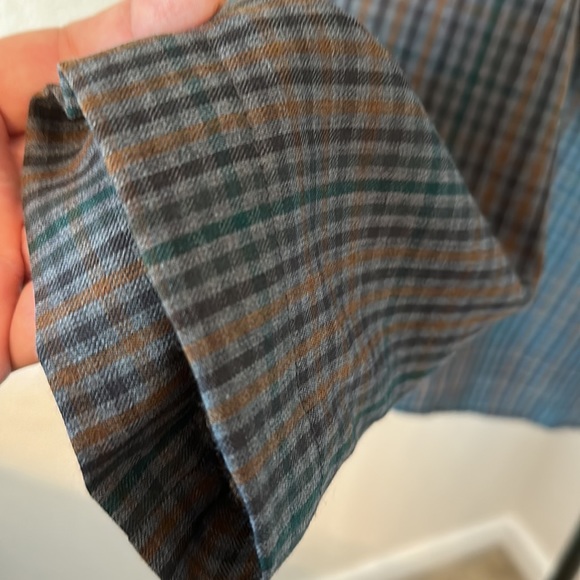 Oska Long Sleeve Top & Pants Plaid Size M - Picture 5 of 16